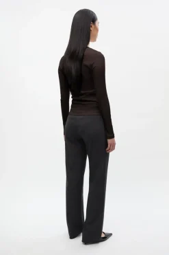 Outlet Enally Langærmet T-shirt, , S Dame T-Shirts & Toppe