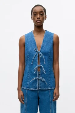 Envii Enatenna Denim Vest, , 34-Dame Veste