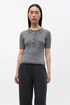 Envii Enicy Strikbluse, , S-Dame Strik & Sweatshirts