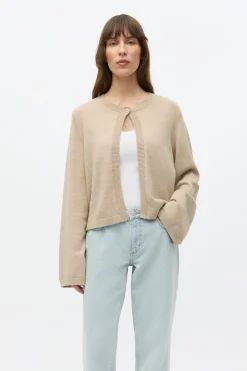 Best Enjade Langærmet Cardigan, , M Dame Cardigans
