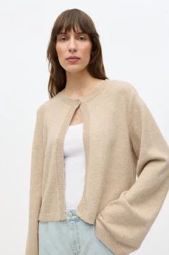 Best Enjade Langærmet Cardigan, , M Dame Cardigans