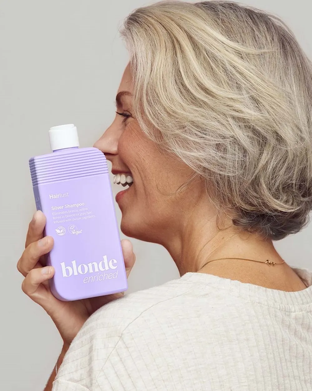Hairlust Enriched Blonde™ Silver Shampoo, 250 ml- Hårpleje