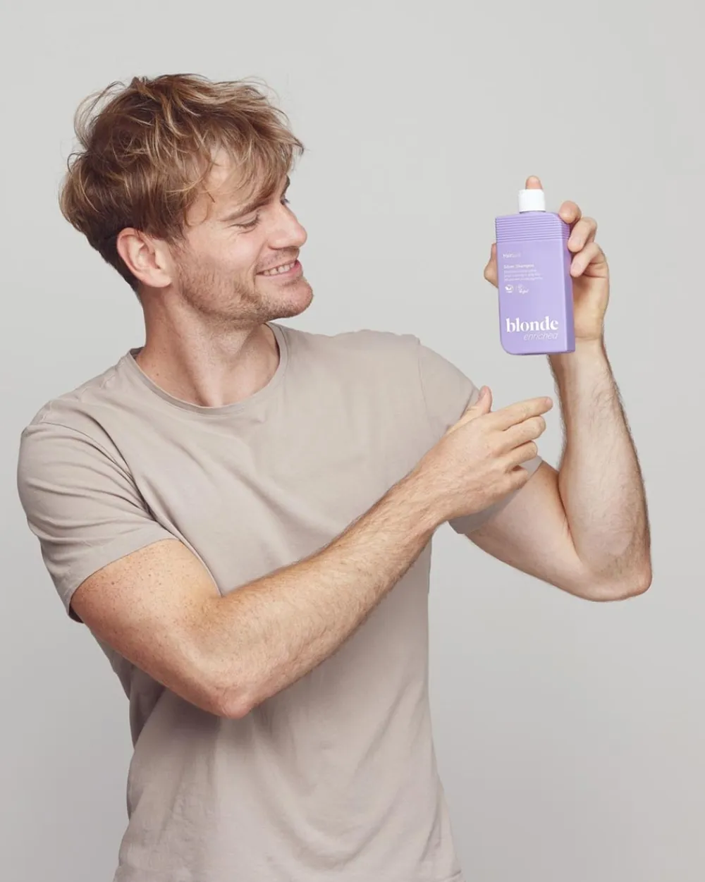 Hairlust Enriched Blonde™ Silver Shampoo, 250 ml- Hårpleje