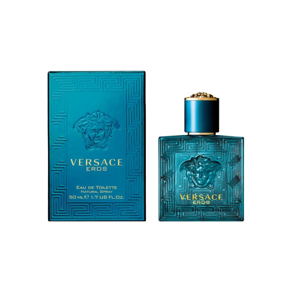 Eros Pour Homme Eau De Toilette, 50 ml Eau De Toilette|Eau De Toilette