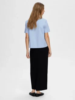 Selected Women Essential Boxy T-shirt, , S-Dame T-Shirts & Toppe