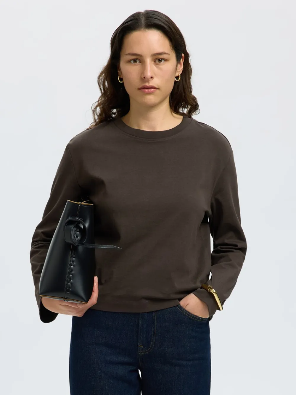 New Essential Boxy T-shirt, , S Dame T-Shirts & Toppe
