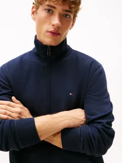 Outlet Essential Fleece Stand Collar Sweatshirt, , L Sweatshirts & Trøjer