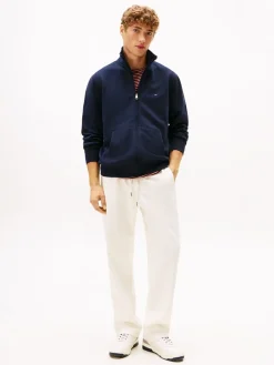 Outlet Essential Fleece Stand Collar Sweatshirt, , L Sweatshirts & Trøjer
