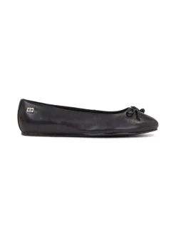 Tommy Hilfiger Essential Leather Ballerina, , 41-Dame Ballerinaer