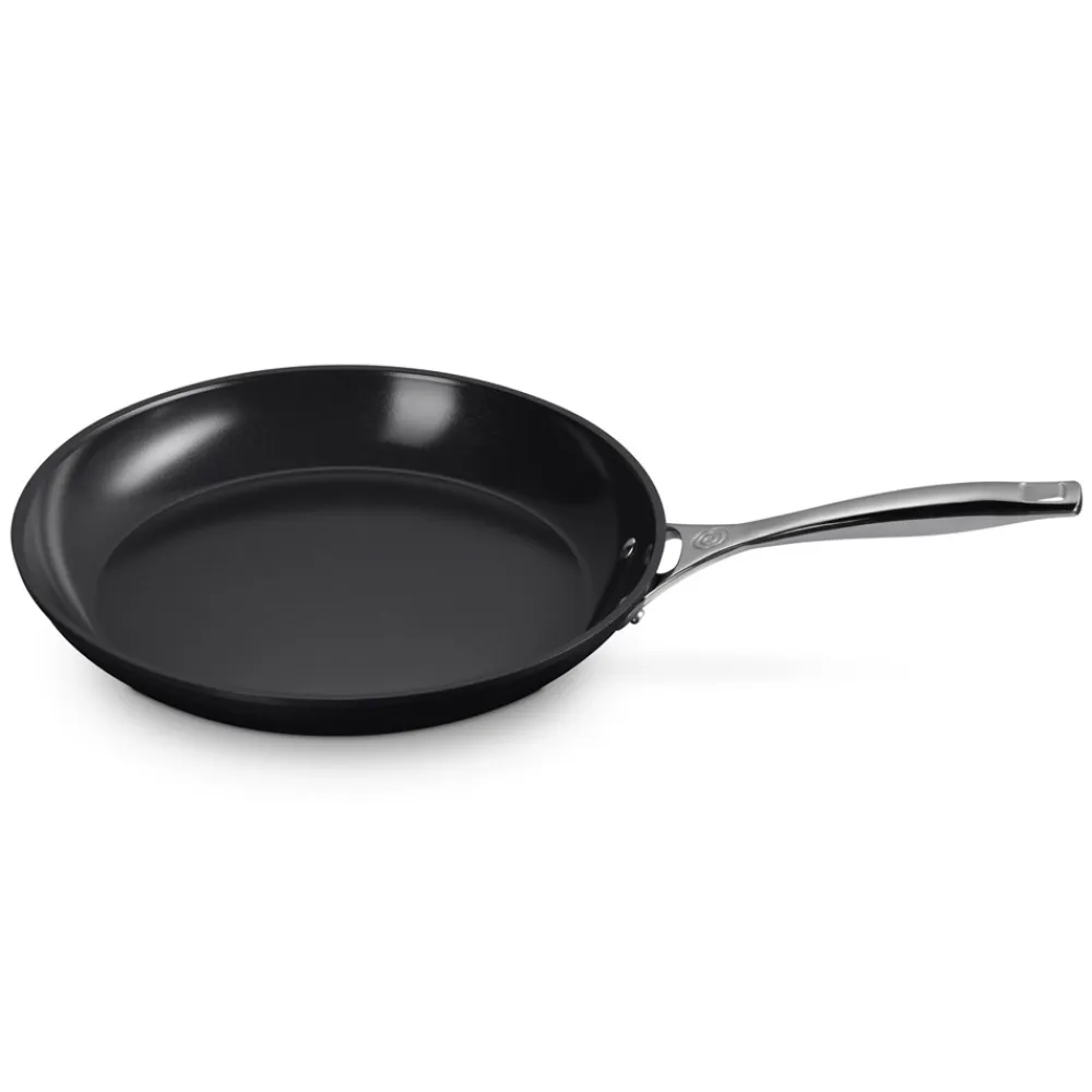 Le Creuset Essential Non-Stick Ceramic Stegepande, , 30 cm- Gryder & Pander