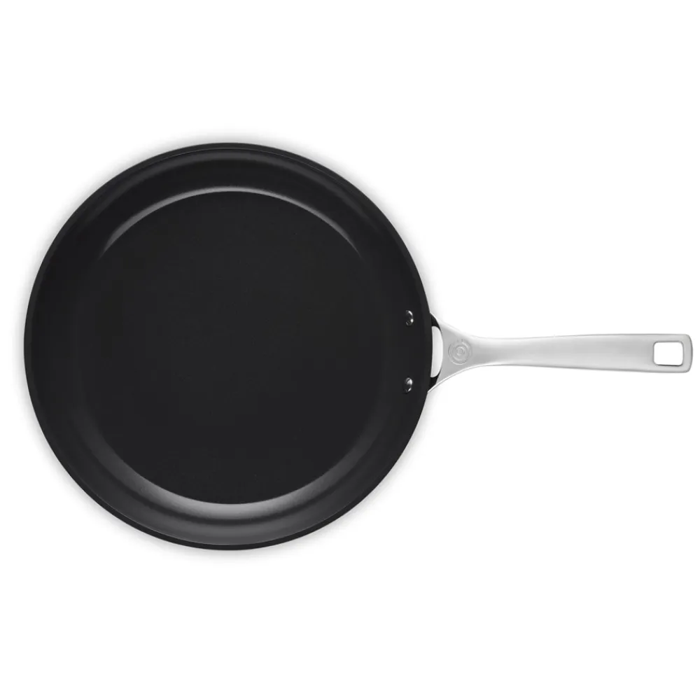 Le Creuset Essential Non-Stick Ceramic Stegepande, , 30 cm- Gryder & Pander