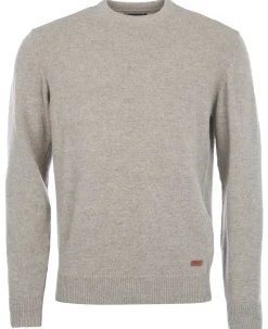 Outlet Essential Patch Crew Striktrøje, , XL Strik