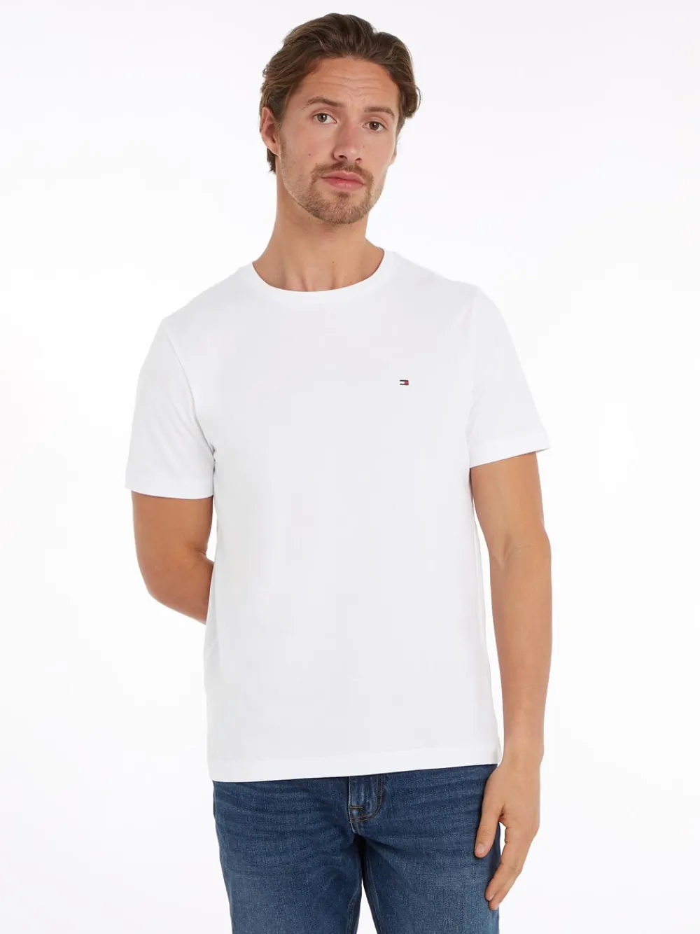Tommy Hilfiger Essential Solid T-shirt, , M- T-Shirts & Poloer