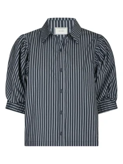 Neo Noir Etta Stripe Skjorte, , 40-Dame Bluser & Skjorter