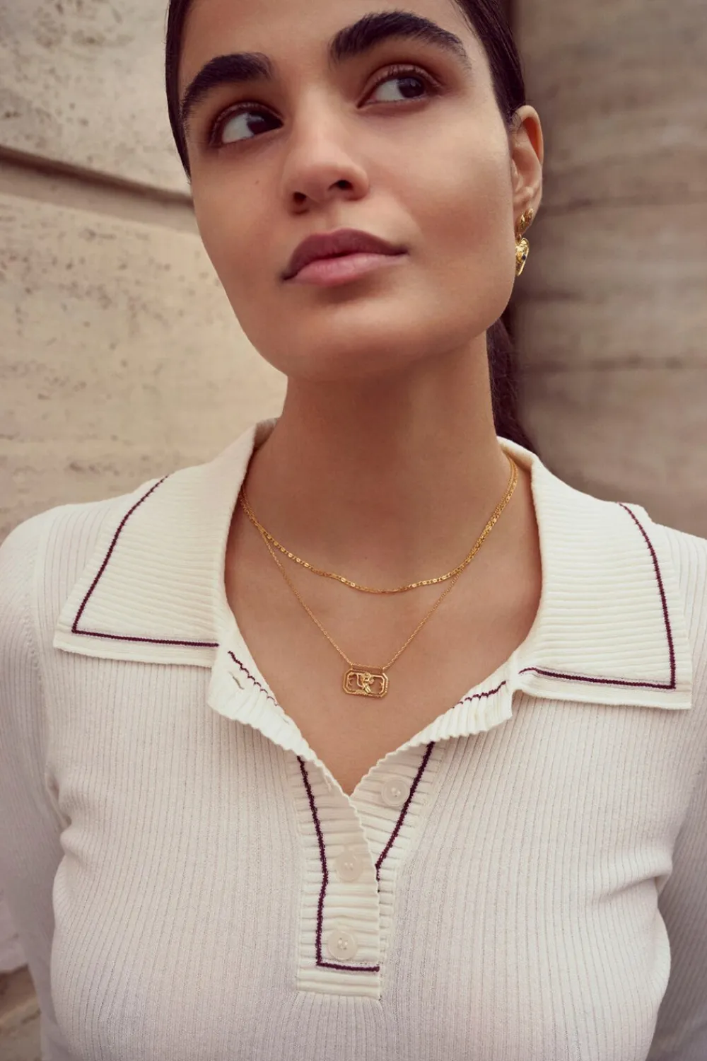 Outlet Eva Choker Halskæde, , 41 cm Dame Halskæder