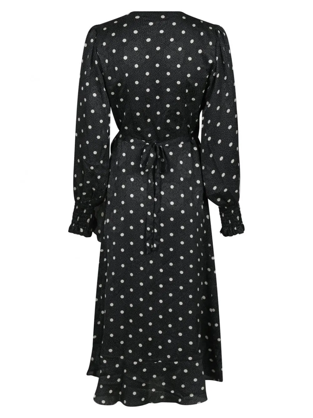 Neo Noir Eva Retro Dot Kjole, , 34-Dame Kjoler