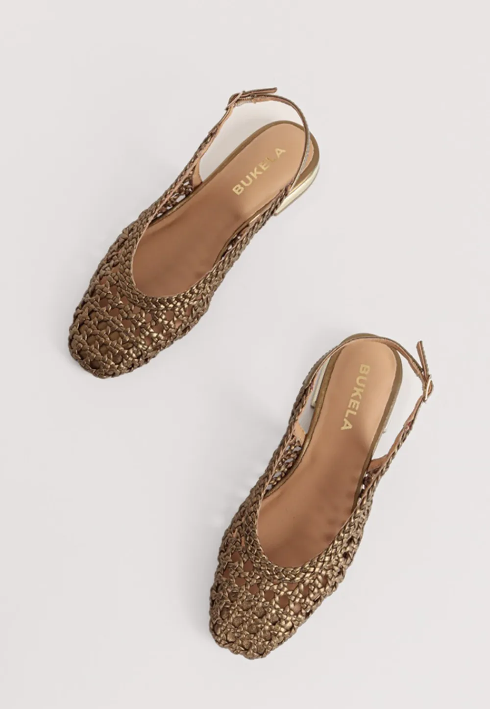 Bukela Evans Slingback Ballerinasko, , 38-Dame Flade Sko|Ballerinaer