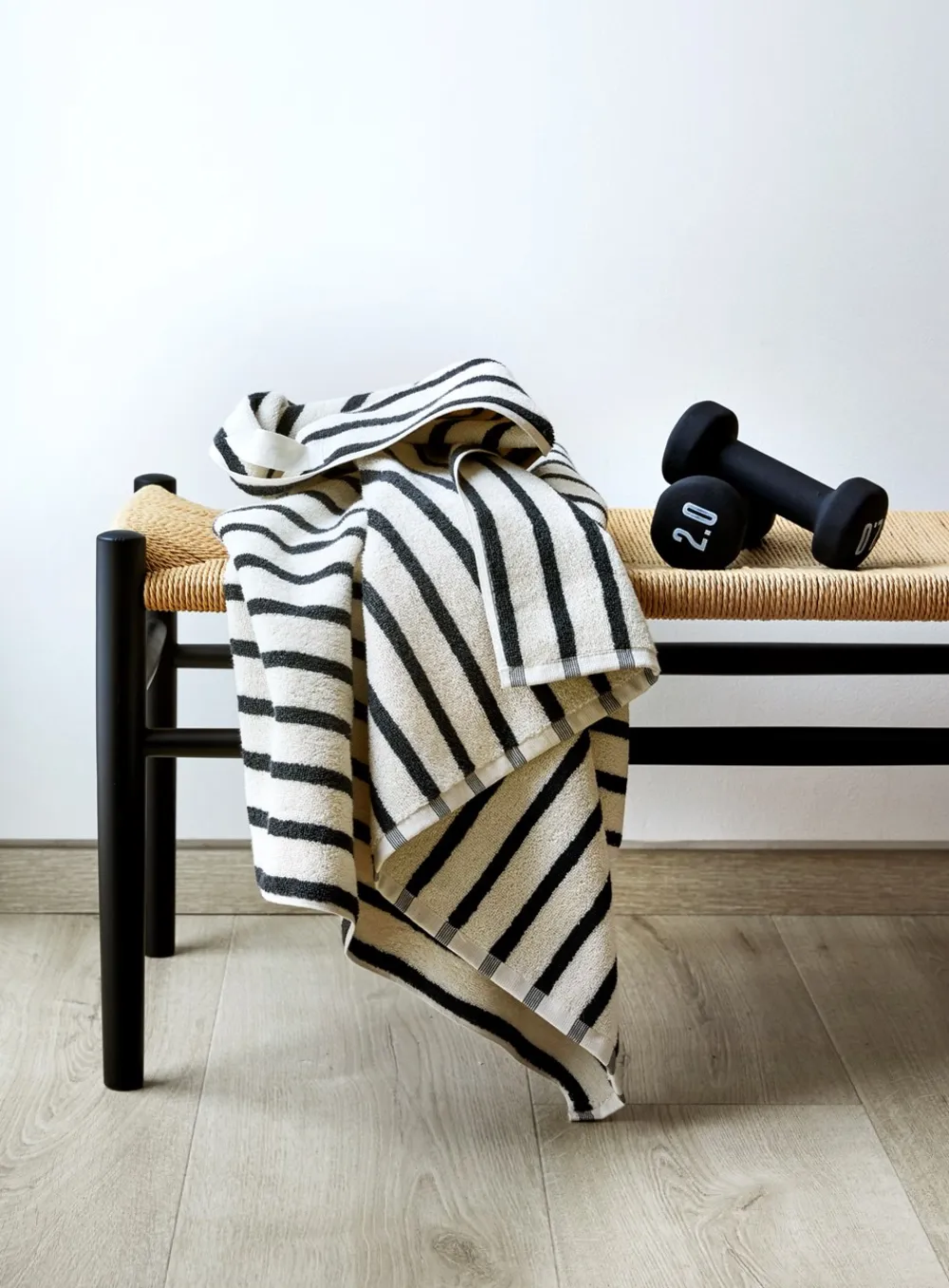 Høie Everyday Stripe Håndklæde, , 70x140 cm- Håndklæder & Vaskeklude