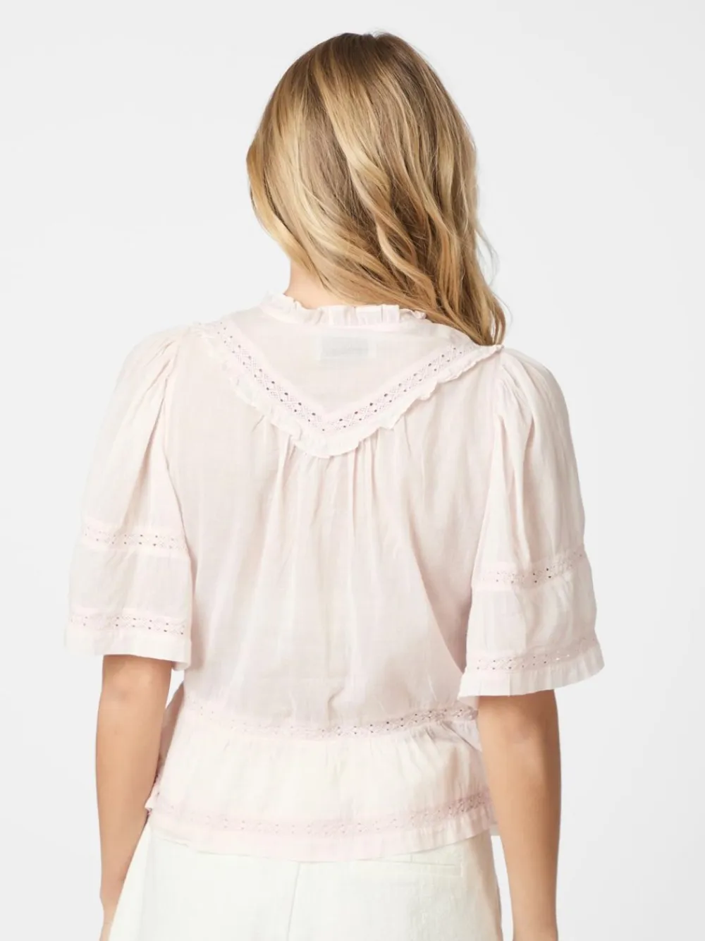 Neo Noir Evienne S Voile Top, , 36-Dame Bluser & Skjorter