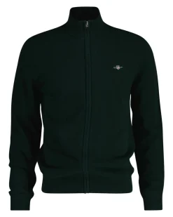 GANT Extrafine Lambswool Zip Cardigan, , 3XL- Cardigans