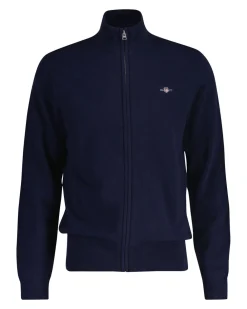 New Extrafine Lambswool Zip Cardigan, , L Cardigans