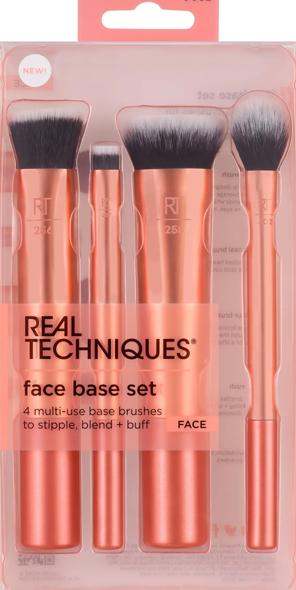 Real Techniques Face Base Set- Makeupbørster