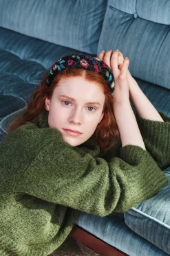 Beck Söndergaard Fairygard Wide Beaded Hårbøjle,-Dame Hårpynt
