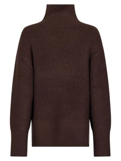 Fanning Solid Striktrøje, , 40 Dame Strik & Sweatshirts
