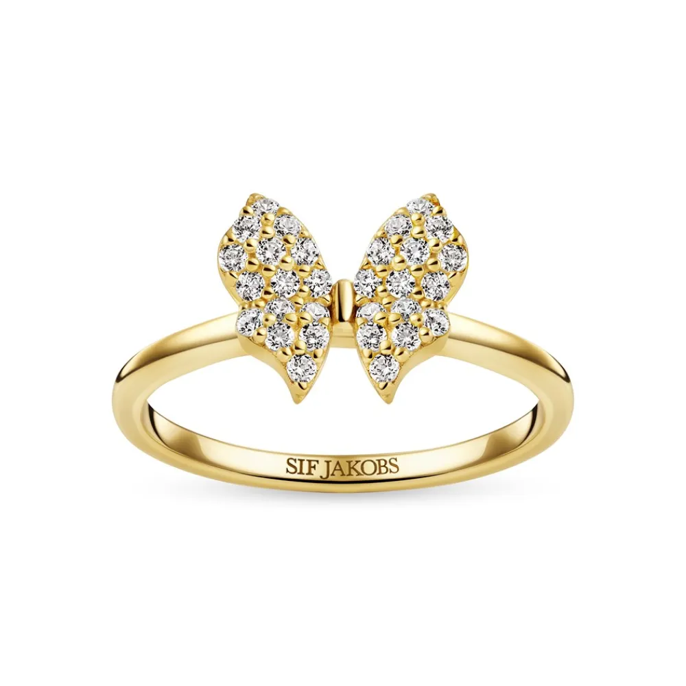 Sif Jakobs Jewellery Farfalla Ring, , 56-Dame Ringe