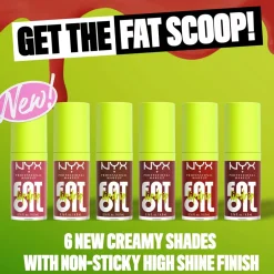 NYX Professional Makeup Fat Oil Lip Drip, 09 Chilin' Like A Villian- Læber