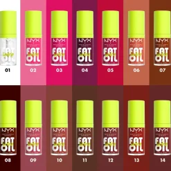 NYX Professional Makeup Fat Oil Lip Drip, 09 Chilin' Like A Villian- Læber