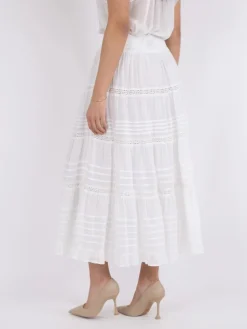 Felicia S Voile Nederdel, , 36 Dame Nederdele