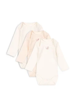 Fanga Fontana Fio Stripe 3-pak Body, , 86 cm-Børn Bodies & Heldragter