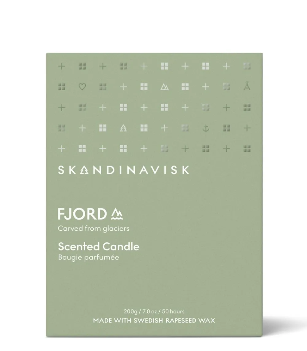Skandinavisk Fjord Duftlys, 200 g- Duft Til Hjemmet|Duft Til Hjemmet