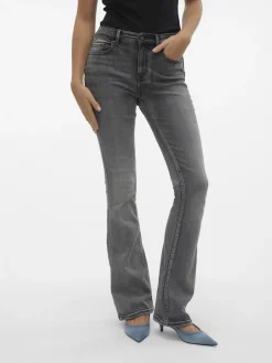 Vero Moda Flash Flared Jeans, , XL/L32-Dame Jeans