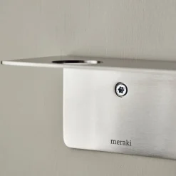 Meraki Flaskeophæng Med Knager Hylde, , 50x5,8x6,8 cm- Hylder & Reoler