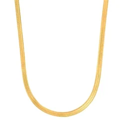 Nordahl Flat Halskæde, , 45+5 cm-Dame Halskæder