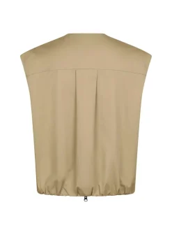 Neo Noir Flo Balloon Twill Vest, , 40-Dame Veste