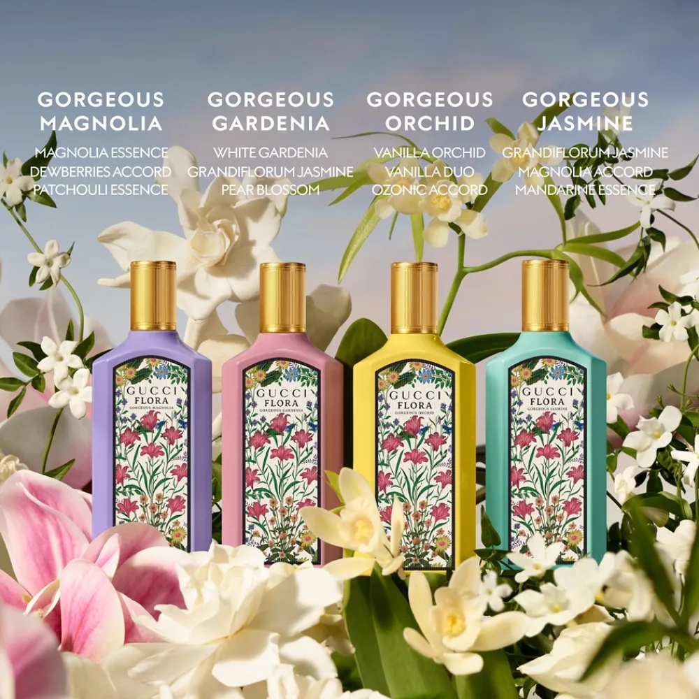 Gucci Flora Gorgeous Gardenia Eau De Parfum, 50 ml- Eau De Parfum