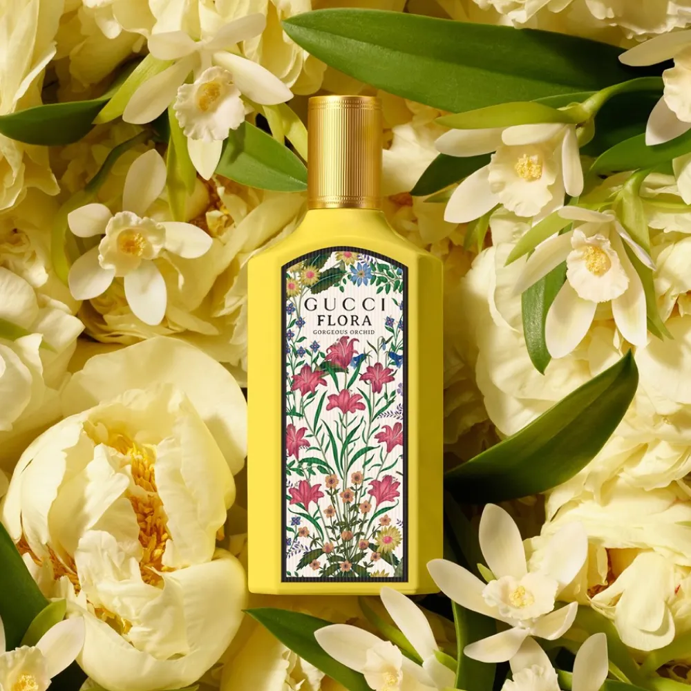 Gucci Flora Gorgeous Orchid Eau De Parfum, 50 ml- Eau De Parfum