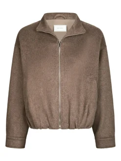 Clearance Florine Wool Bomber Jakke, , 36 Dame Jakker & Frakker