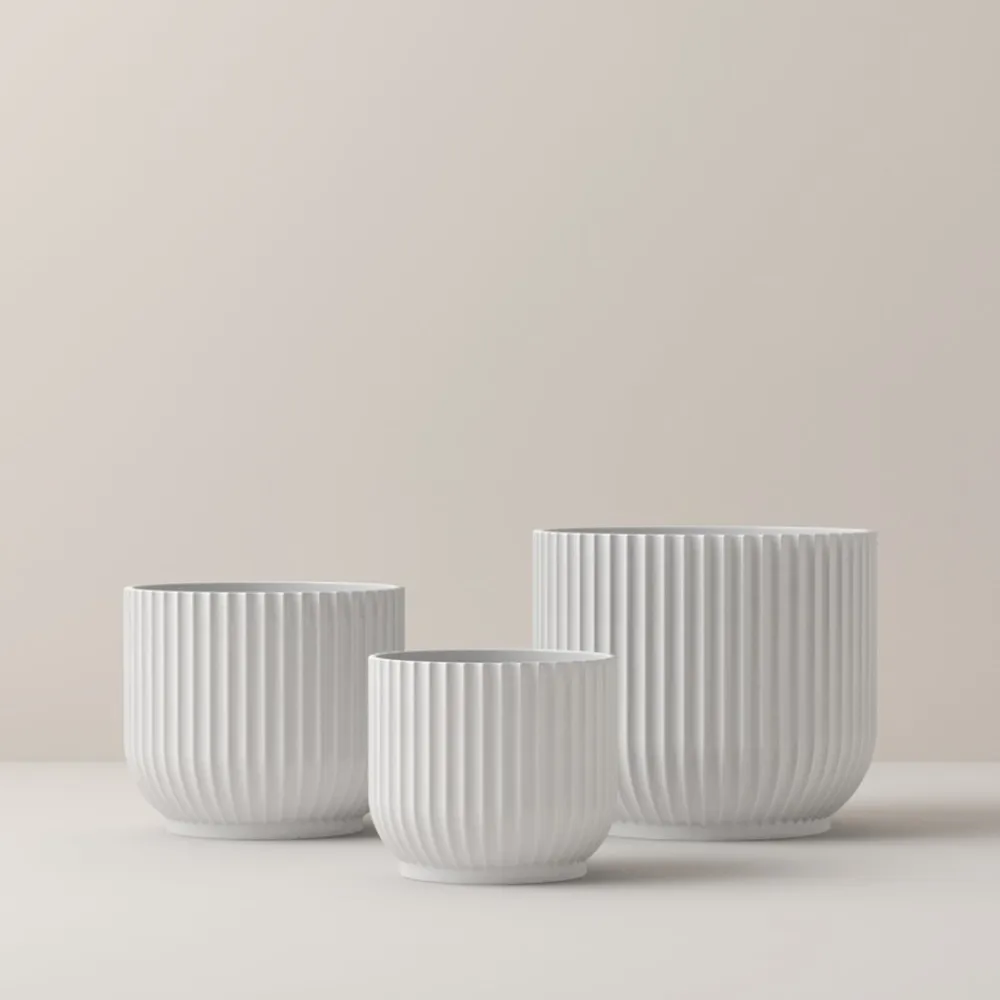 Lyngby Porcelæn Flowerpot Urtepotteskjuler, S- Stue
