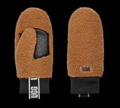UGG Fluff Logo Tape Luffer, , S/M-Dame Handsker & Vanter
