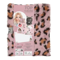 Topmodel Fluffy Dagbog-Børn Kreativ Leg