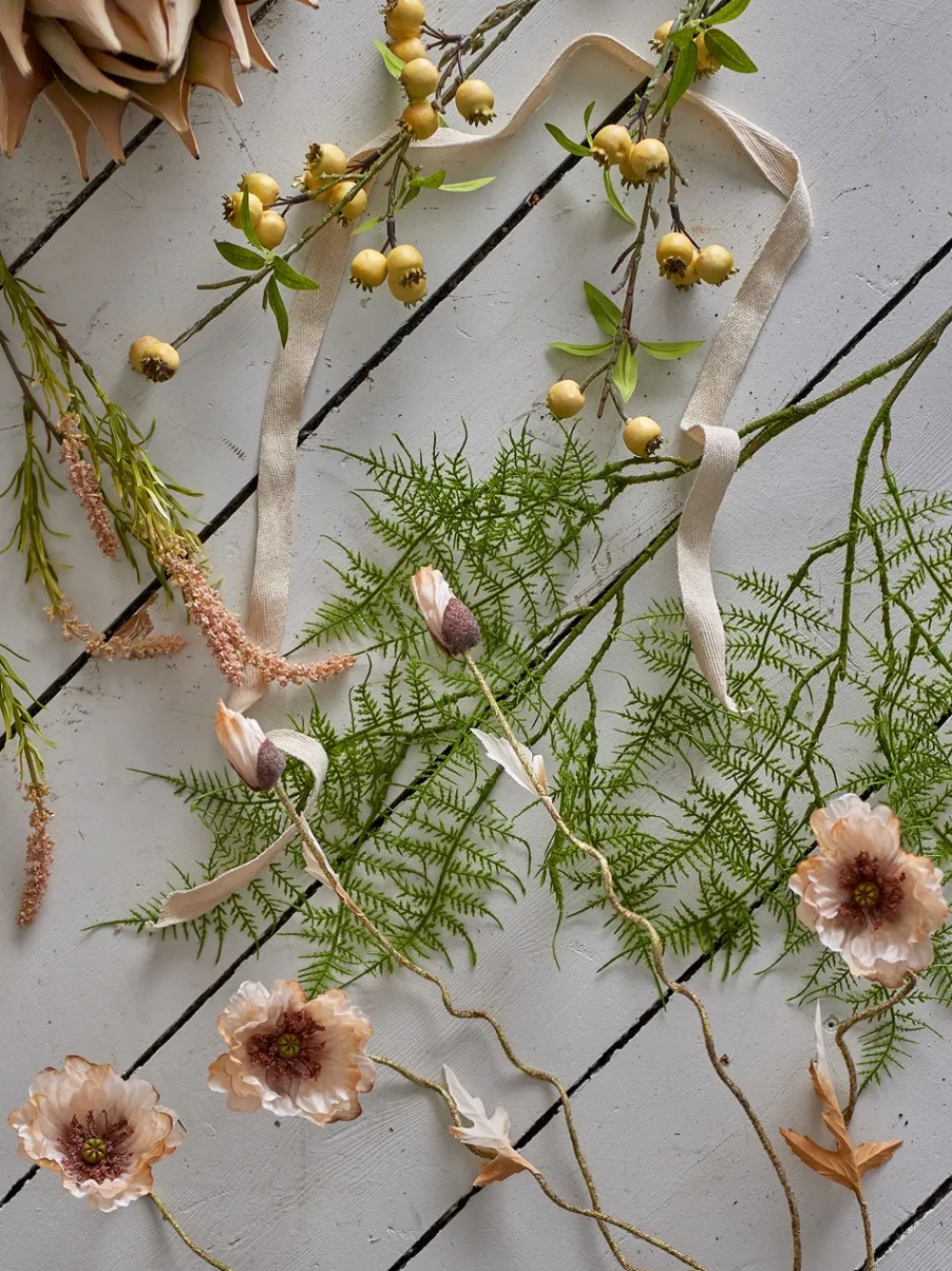 Bloomingville Foxtail Kunstig Stilk,- Kunstige Blomster