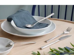 Gense Fuga Spiseske, Stål- Bestik