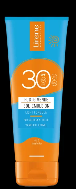 Lirene Fugtgivende Sol-Emulsion, , 120 ml- Solbeskyttelse