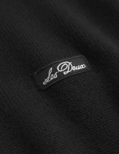 Les Deux Gary Patch Crewneck Striktrøje, , M- Strik