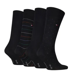 Tommy Hilfiger Gaveæske 4-pak Strømper, , 43-46- Strømper