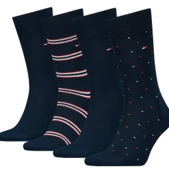 Tommy Hilfiger Gaveæske 4-pak Strømper, , 43-46- Strømper